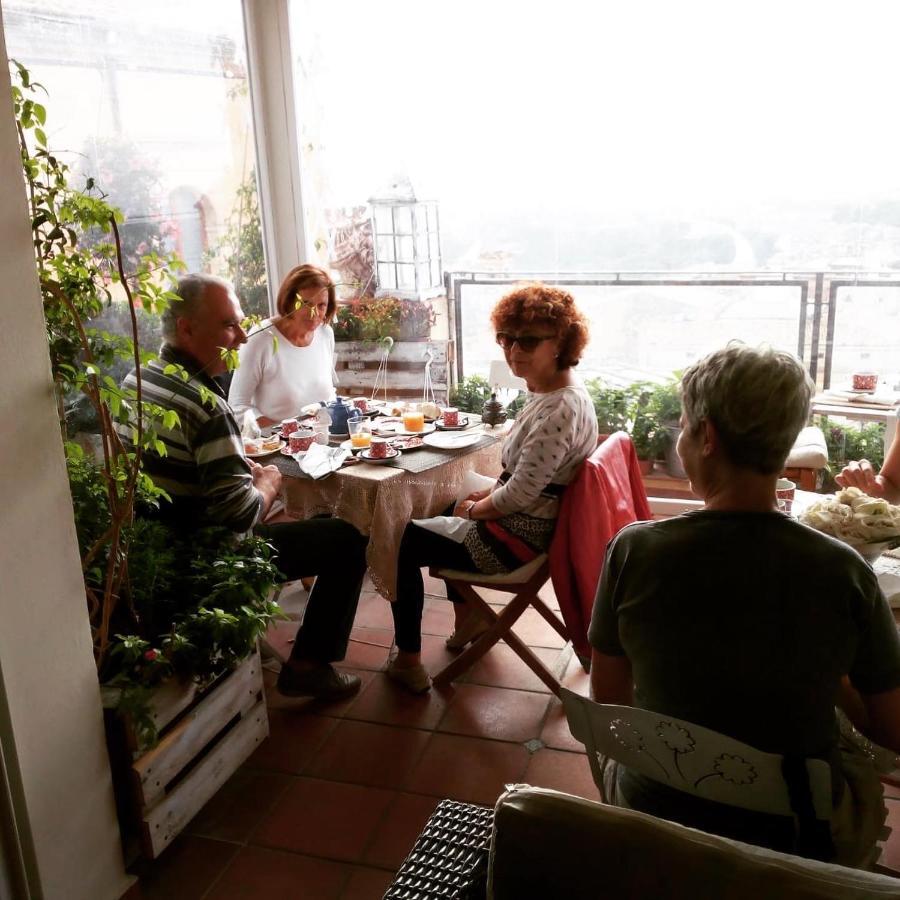 Casa Tipica Siciliana Patronale Home Bedandbreakfast Tremetrisoprailcielo Camere Con Vista, Colazione Interna In Terrazzo Panoramico 卡尔塔吉罗 外观 照片